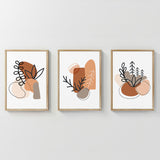 Tablou triptic Vynor, Cadru, 33x48 cm