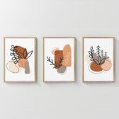 Tablou triptic Vynor, Cadru, 33x48 cm