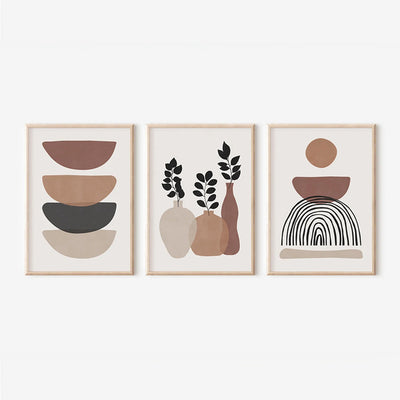 Tablou triptic Yenia, 33x48 cm