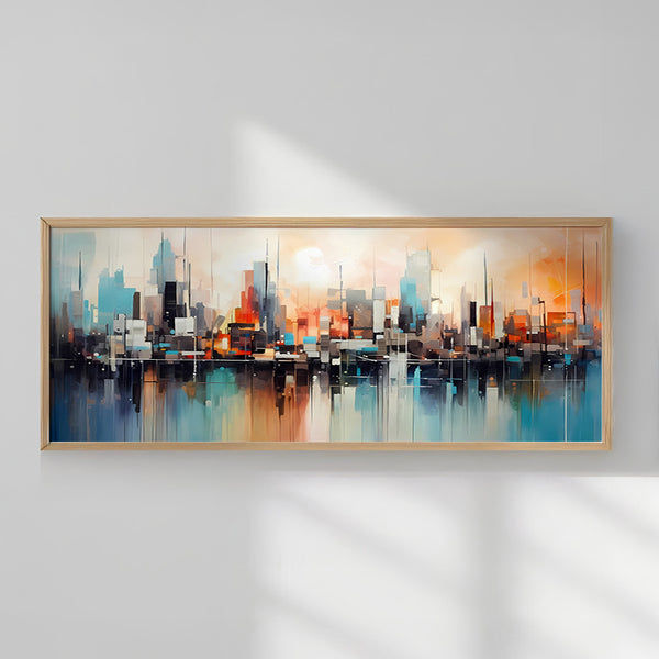 Tablou Xenbo, Multicolor, 120x50 cm