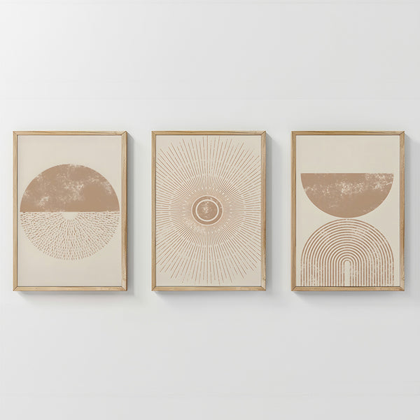 Tablouri Varenzy, Triptic, Multicolor, 33x48 cm