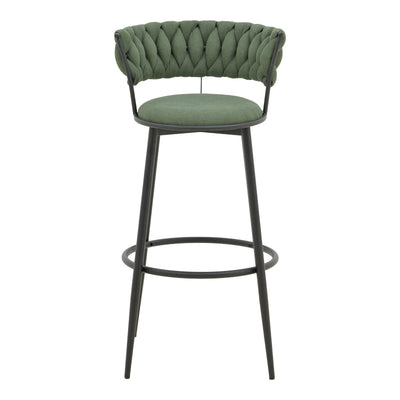 Taburet Alkia I, kaki, Negru, 50x56x95 cm, perspectiva suplimentara