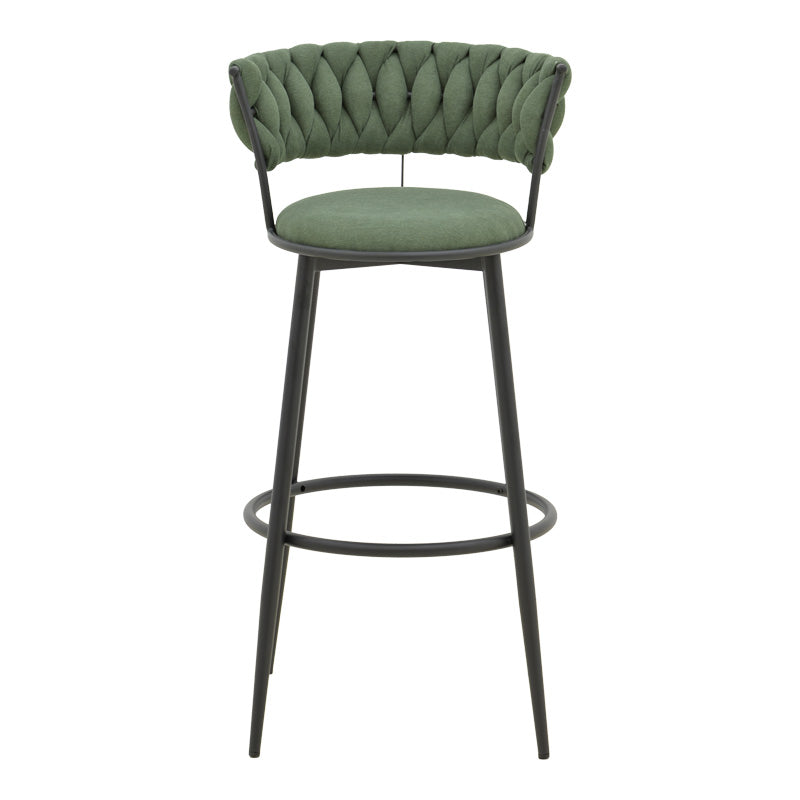 Taburet Alkia I, kaki, Negru, 50x56x95 cm, perspectiva suplimentara