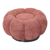 Taburet, Boucle, Mar Rotten, Roz, 60x31 cm, detaliu produs
