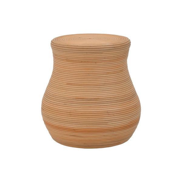 Taburet Bulaten Boho, Natural, 45x45x45 cm