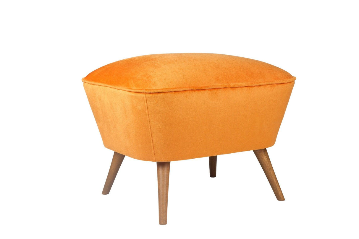 Taburet Chic Raffet, 57x45x45 cm - Portocaliu