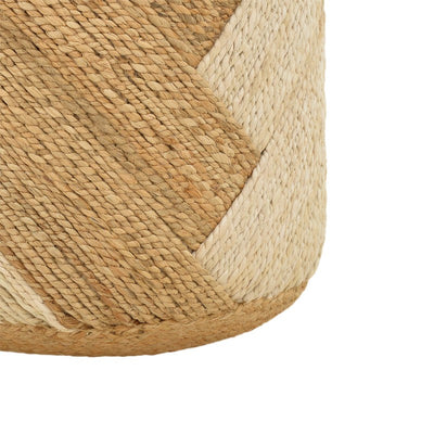 Taburet Elision Boho, Natural, 40x40x40 cm, perspectiva suplimentara