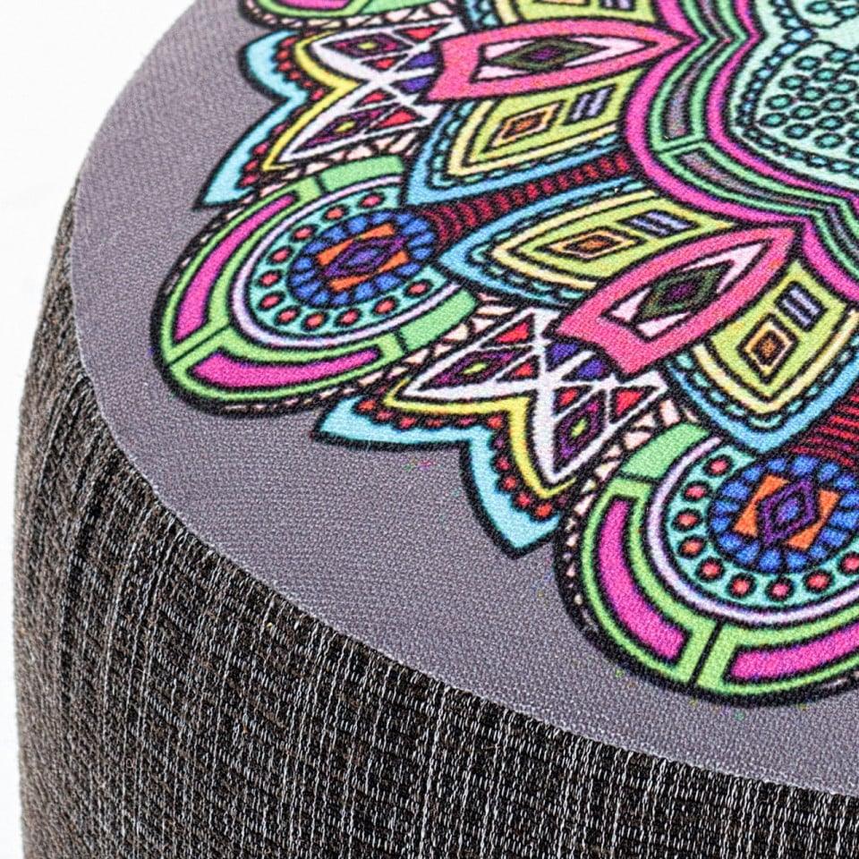 Taburet Enna, Multicolor, 40 x 40 cm