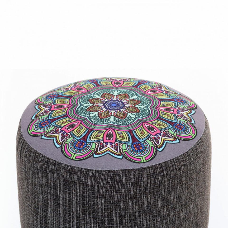 Taburet Enna, Multicolor, 40 x 40 cm