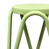 Taburet ergonomic Serzona, Mint, Polipropilena, Verde, 27x45 cm, imagine suplimentara