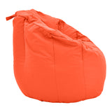 Taburet impermeabil Kerlon, Piele ecologica, Portocaliu, 80x65 cm - Portocaliu