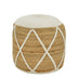 Puf Taburet Maroc Boho Natural 40x40x45 cm