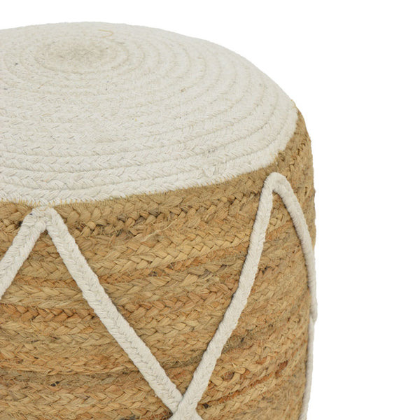 Taburet Maroc Boho, Natural, 40x40x45 cm