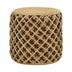 Puf Taburet Nelly Boho Natural 40x40x40 cm