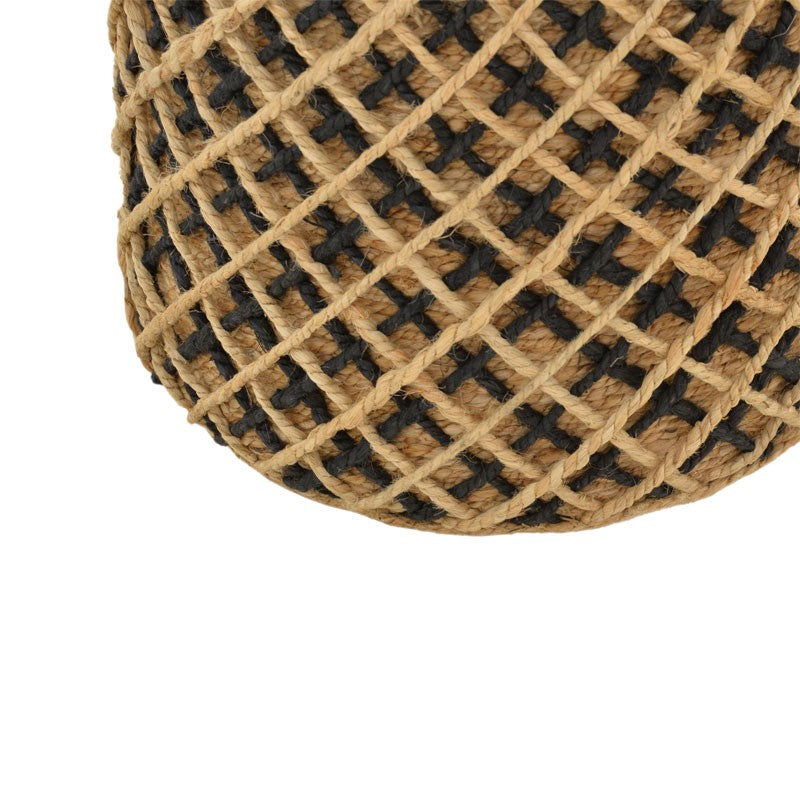 Taburet Nelly Boho, Natural, 40x40x40 cm