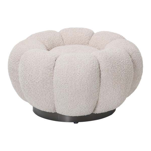 Taburet Nester, boucle, D60x31 cm