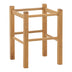 scaun Taburet Oligor din lemn de fag solid finisaj nuc 34x34x47 cm