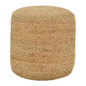 Scaun De Bar Taburet Ovious bej 100% iuta 40x40x40 cm