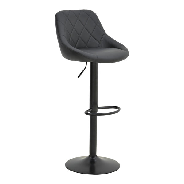 Taburet pliabil bar cu baza, neagra, 47x49x112 cm