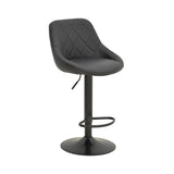 Taburet pliabil bar cu baza, neagra, 47x49x112 cm