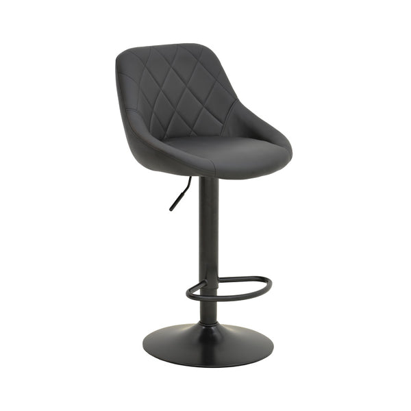 Taburet pliabil bar cu baza, neagra, 47x49x112 cm