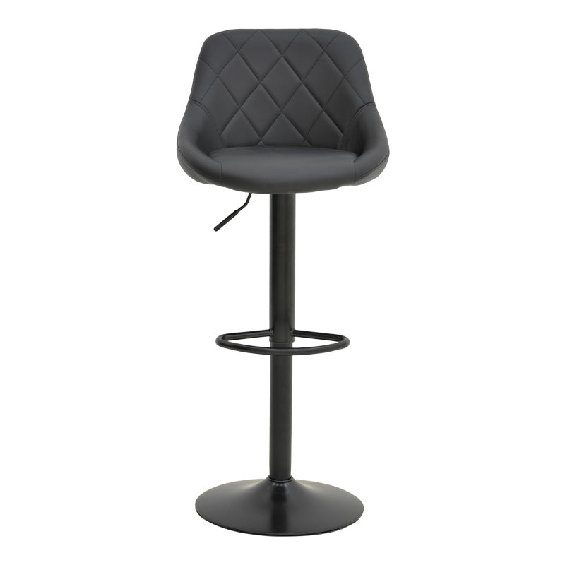 Taburet pliabil bar cu baza, neagra, 47x49x112 cm