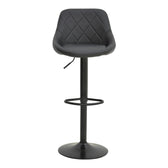 Taburet pliabil bar cu baza, neagra, 47x49x112 cm, foto produs