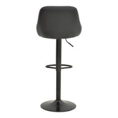 Taburet pliabil bar cu baza, neagra, 47x49x112 cm, foto produs 6