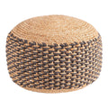 Puf Taburet-pouf Boboa din iuta, Natural D40x30 cm
