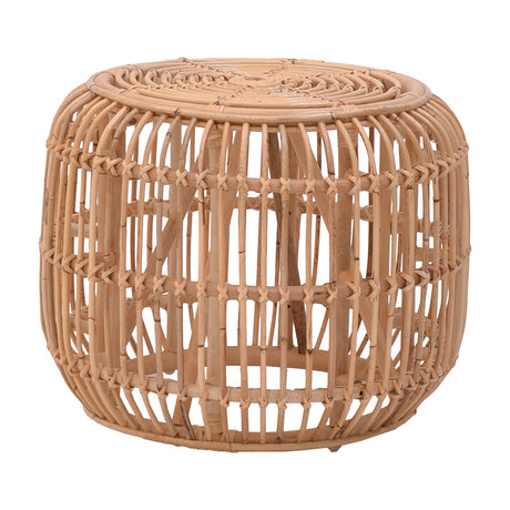 Taburet Rajesty Boho, Natural, 60x60x46 cm