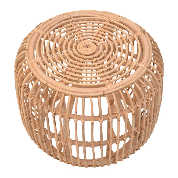 Taburet Rajesty Boho, Natural, 60x60x46 cm