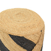 Taburet Relous Boho, Natural, 40x40x40 cm, detaliu produs