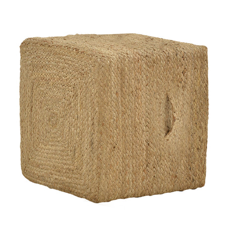 Taburet Tresa Boho, Natural, 40x40x40 cm