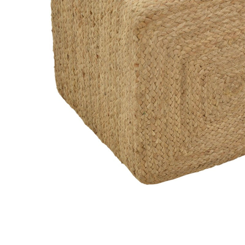 Taburet Tresa Boho, Natural, 40x40x40 cm