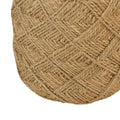 Taburet Vladir Natural 100% iuta, 40x40x40 cm, detaliu produs