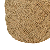 Taburet Vladir Natural 100% iuta, 40x40x40 cm, detaliu produs
