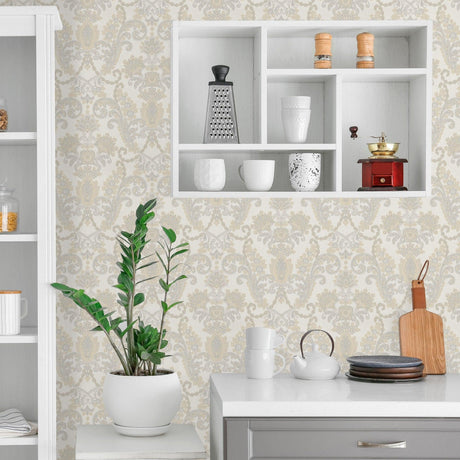 Tapet Paris 6804, Bej , 1.06 m x 10 m