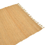 Teppe jute covor, Natural, 230x160 cm