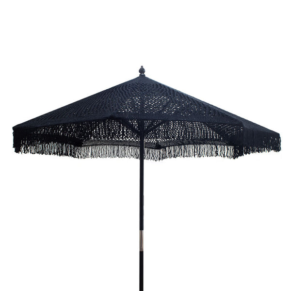 Umbrela Brilie, Alb - Negru, 270x260 cm