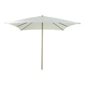 Umbrelă de exterior Solis, Sandy White Pole-Sand-Cream Fabric, 195x195x235 cm
