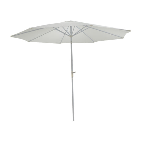 Umbrela de gradina Frow, Alb, 300x300x230 cm