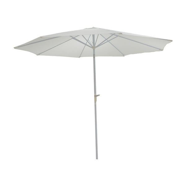 Umbrela de gradina Frow, Alb, 300x300x230 cm