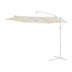 Umbrela de gradina Jiopel Alb 300x300x250 cm