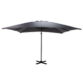 Umbrela de gradina suspendata cu rotatie de 360 de grade Raffaella aluminiu, antracit, 3x3 m, imagine suplimentara