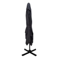 Umbrela de gradina suspendata cu rotatie de 360 de grade Raffaella aluminiu, antracit, 3x3 m, detaliu produs