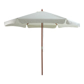 Umbrela de gradina Trigo Alb 300x300x255 cm