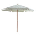Umbrela de gradina Trigo Alb 300x300x255 cm