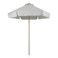 Umbrela Umbrelă profesională Mongo, metal, nuanță crem, diametru 2m