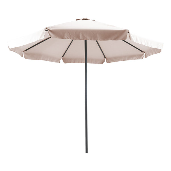 Umbrela profesionala Nagida aluminiu D3m, bej-antracit, 300x300x240 cm