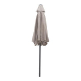 Umbrela profesionala Nagida aluminiu D3m, bej-antracit, 300x300x240 cm - Antracit